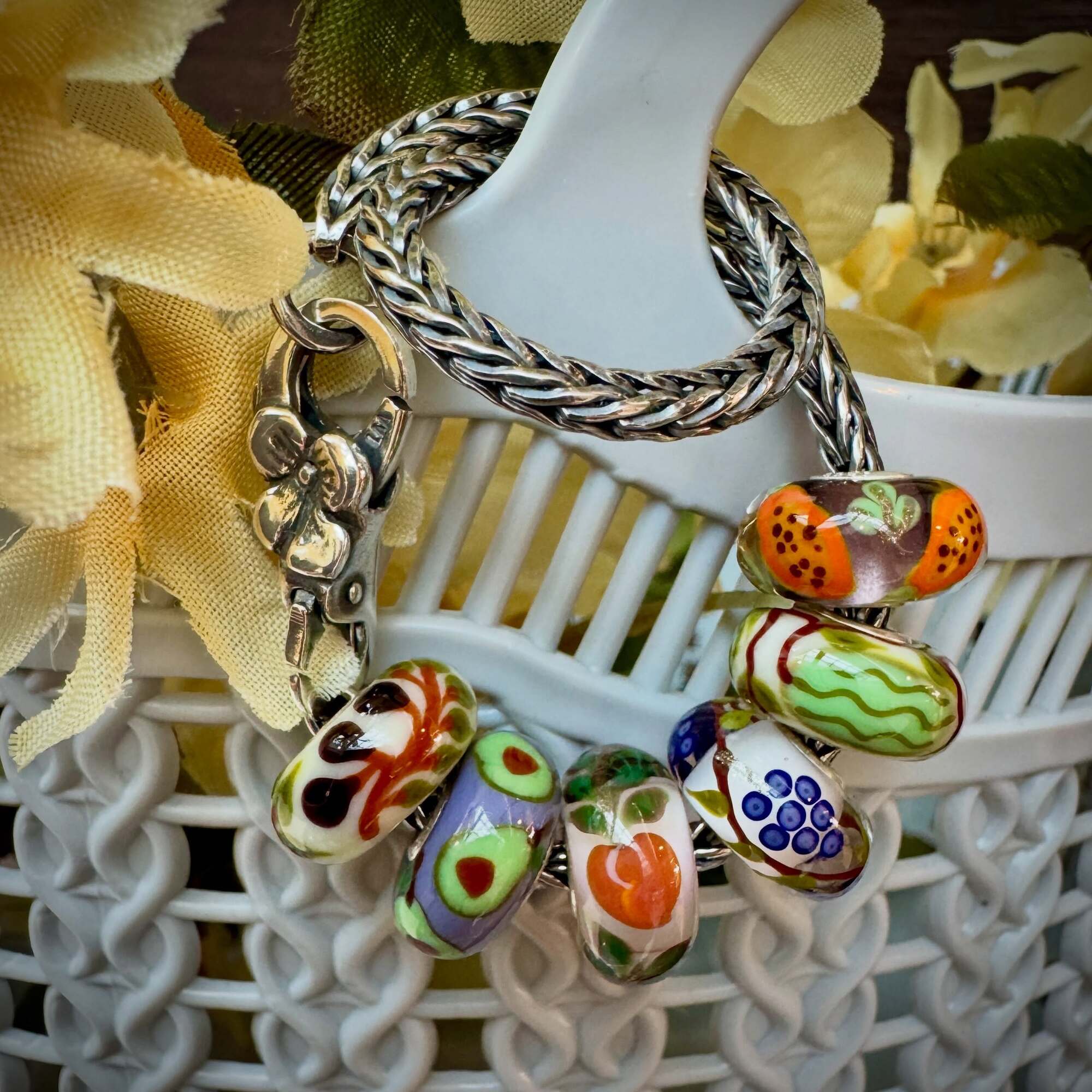 Flower Clasp, Silver – Trollbeads