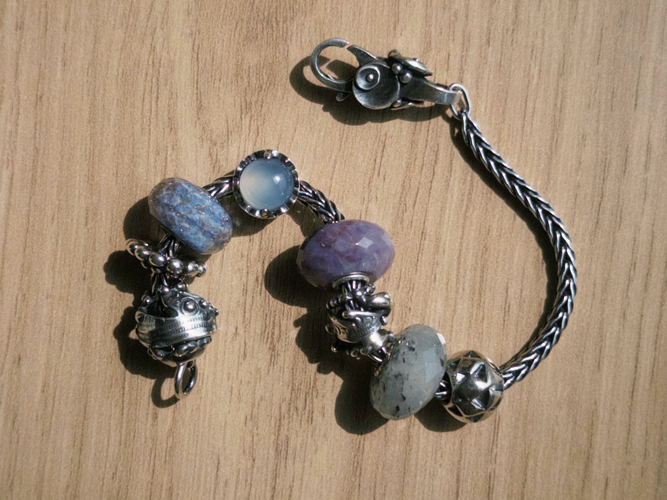 Trollbeads トロールビーズ バングル　スペーサー SILVER925 パワーバングル＋シルバースペーサー×2（セット） – トロールビーズ
